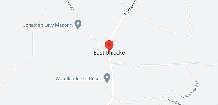 map of 400 East Uniacke Road